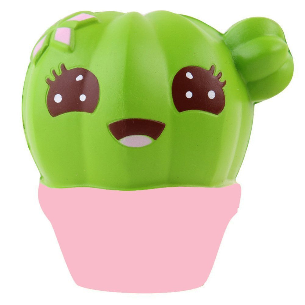 Wholesale Squishy PU Cactus Stress Relief Toy