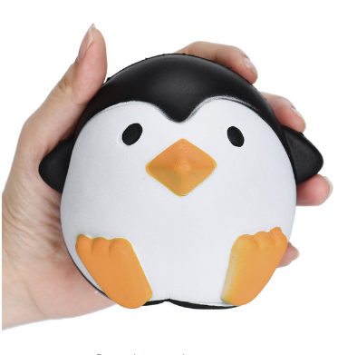Squishy Resin Craft Figurine - PU Penguin Stress Toy